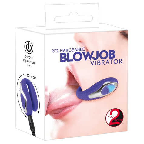 Vibratoren : Blow Job Vibe Lila