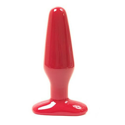 Analplug Analdildo : Rot Boy Butt Plug Mittel