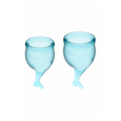 Feel Secure Menstrual Cup Light Blue