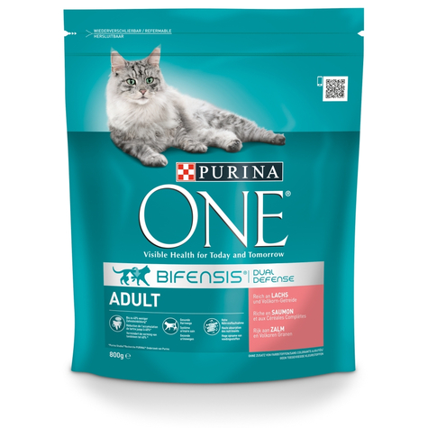 Purina One Bifensis Adult Reich An Lachs 800g