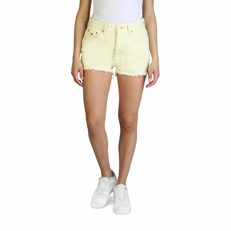 Bekleidung & Short & Damen & Tommy Hilfiger & Dw0dw02932_704 & Gelb