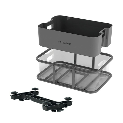 System Box Racktime Boxit Small 2.0     45,5x32x18cm, Schwarz, 13ltr, Snapit 2.0