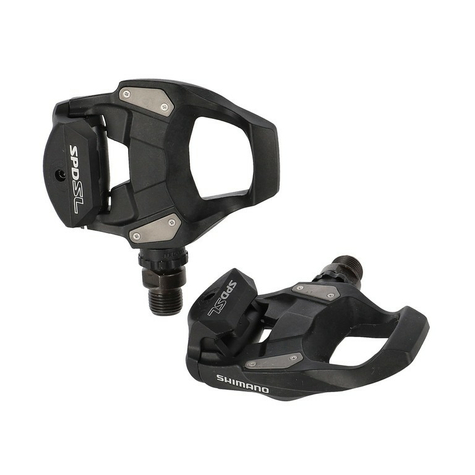 Spd-Sl Renn-Pedal Shimano Pdr S500      Einseitig, Schwarz 9/16", Ohne Reflektor