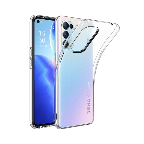 Oppo Original Silicon Case Oppo Reno4 5g Transparent Cover