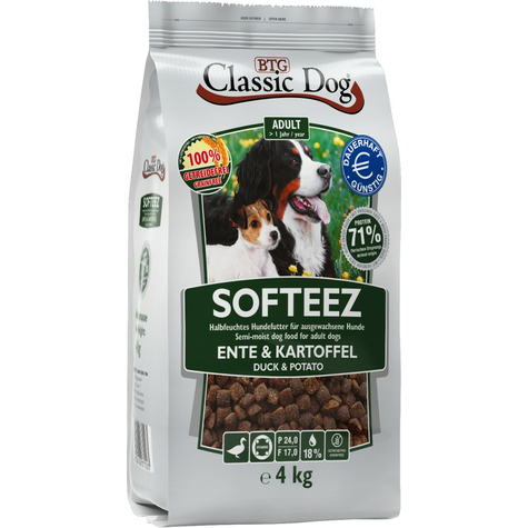 Cla.Dog Softeez Ente+Kar 4kg