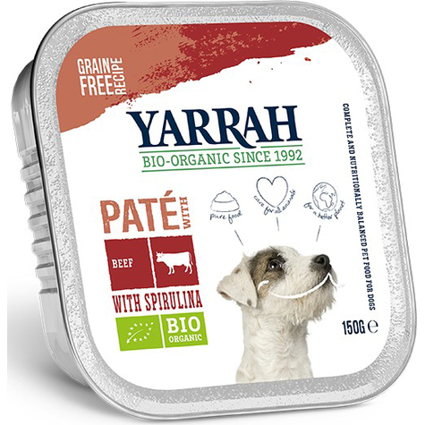 Yarrah Dog Pate Rind+Huh 150gs