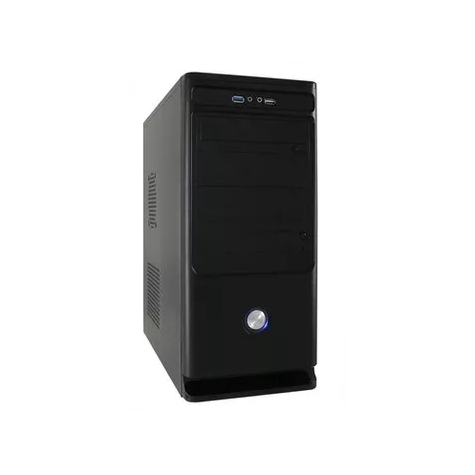 Lc Power 7010b+ Midi-Tower Pc Metall Schwarz Atx,Micro Atx,Mini-Itx 16 Cm