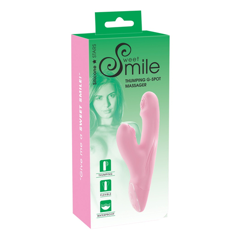 Vibrator Mit Klitorisreizer Sweet Smile Thumping G-Spot Ma