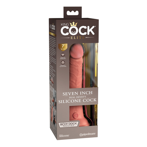 Naturdildo Kce 7 Dual Density Cock Light