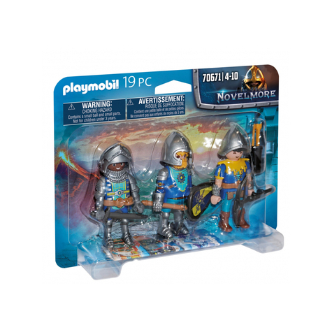 Playmobil Novelmore - 3er Set Novelmore Ritter (70671)