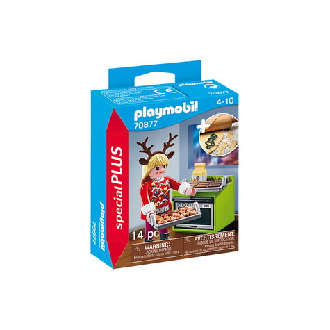 Playmobil City Life - Weihnachtsbkerei (70877)