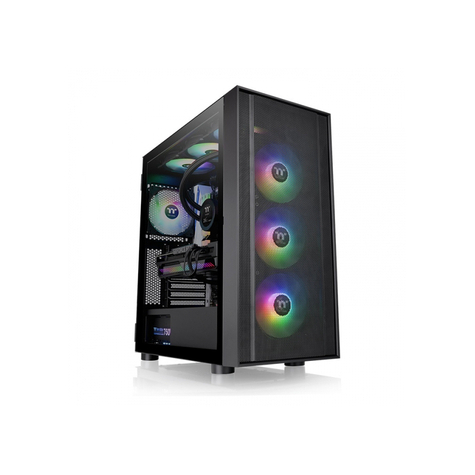 Thermaltake Pc- Gehse H570 Tg Argb - Ca-1t9-00m1wn-01