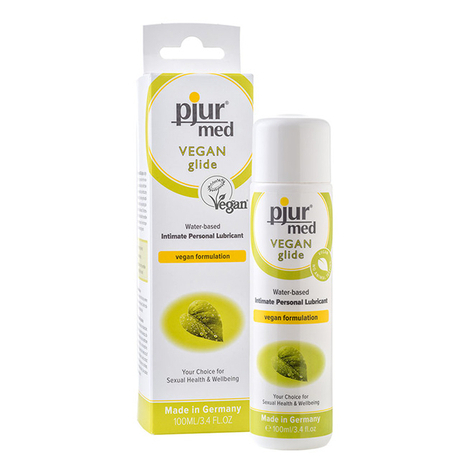 Gleitmittel : Pjur Med Vegan Glide Wb 100 Ml